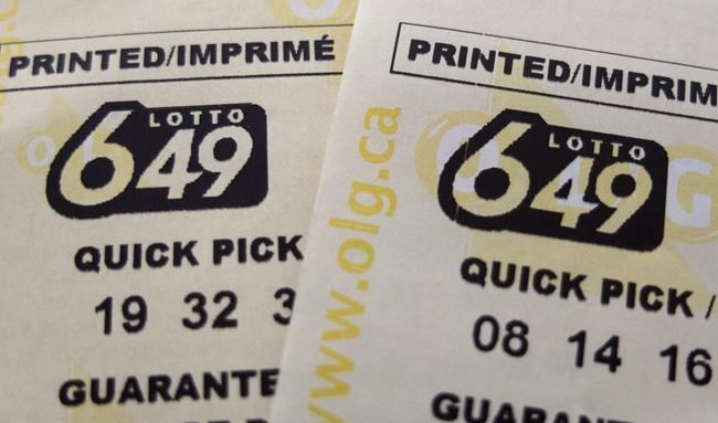 No winning ticket for Saturday night's $7 million Lotto 649 jackpot | iNFOnews.ca
