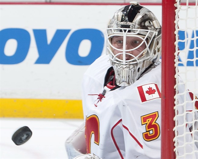 Hartley says backup goalie Karri Ramo will start for Flames in Game 2 | iNFOnews.ca CP32930845