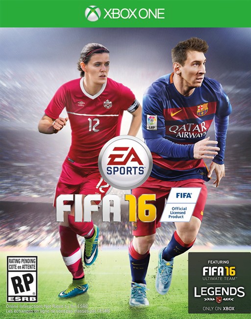 Christine Sinclair to share cover with Messi on 'FIFA 16' video game in Canada | iNFOnews.ca