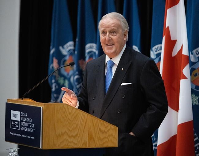 St. FX to review Mulroney plaque after complaint it's offensive to tradespeople | iNFOnews.ca CP1700162690