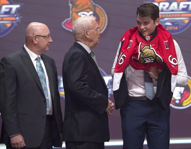 Sens sign first round pick Logan Brown to three-year entry-level deal | iNFOnews.ca CP1688038184