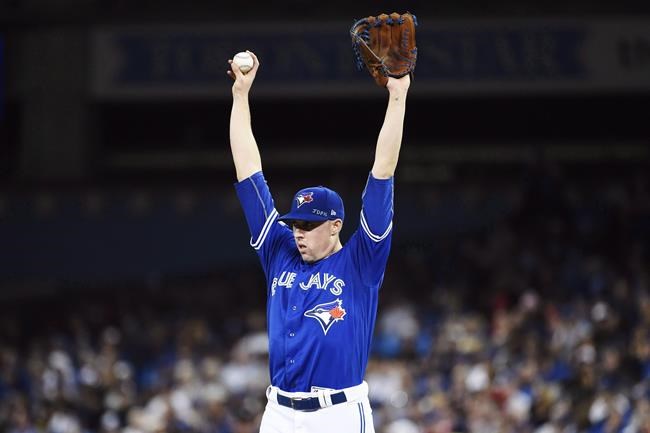Unshackled Ace: Jays' Sanchez looking forward to season free of restrictions | iNFOnews.ca Unshackled Ace: Jays' Sanchez looking forward to season free of restrictions | iNFOnews.ca