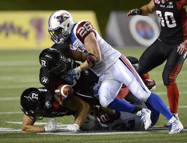 Tiger-Cats, Alouettes trade linebackers Nicholas Shortill and Frederic Plesius | iNFOnews.ca