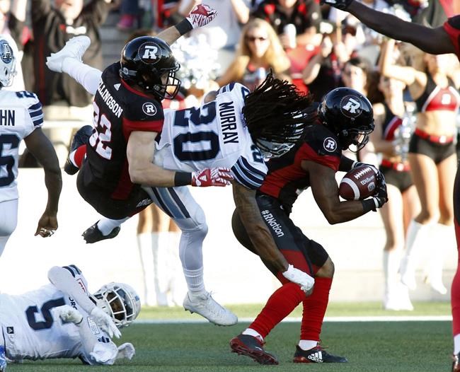 Argos defensive back Rico Murray getting different Labour Day look | iNFOnews.ca