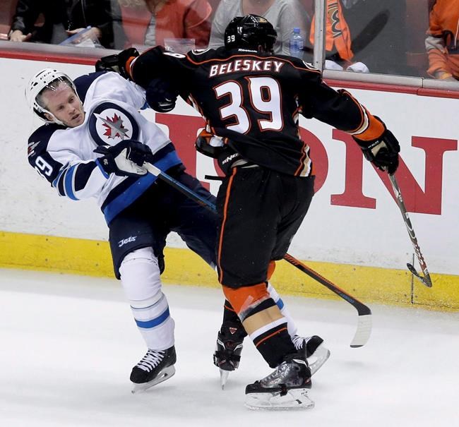 Jets defenceman Toby Enstrom placed on injured reserve with lower-body injury | iNFOnews.ca