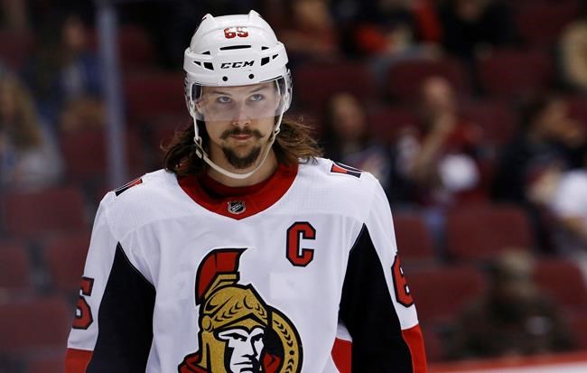 Senators' Karlsson returns to ice for morning skate after loss of son | iNFOnews.ca Senators' Karlsson returns to ice for morning skate after loss of son | iNFOnews.ca