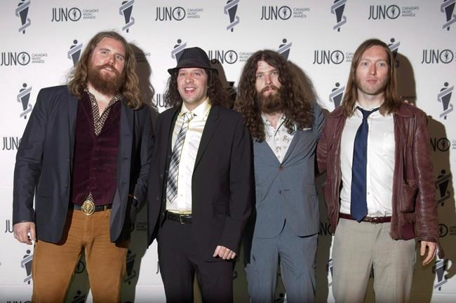 Sheepdogs drummer Sam Corbett says he has cancer and not touring with band | iNFOnews.ca CP2020482716