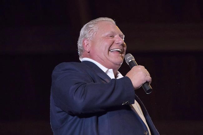 Doug Ford holds rally to mark first 100 days as Ontario premier | iNFOnews.ca