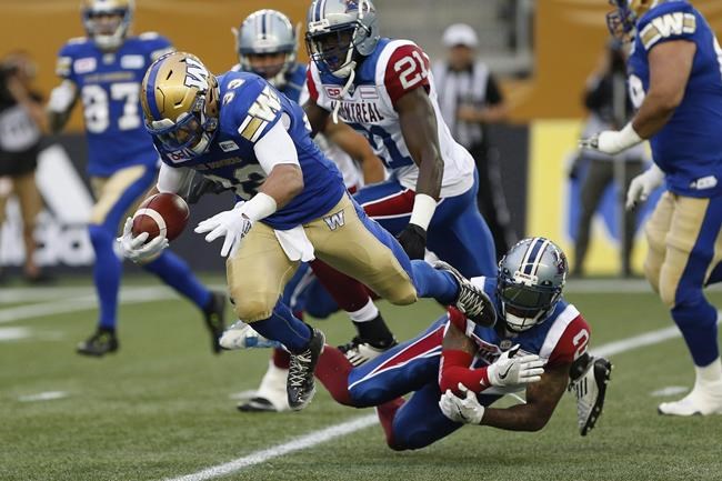 Local star Harris set to make Bombers debut in season opener against Alouettes | iNFOnews.ca