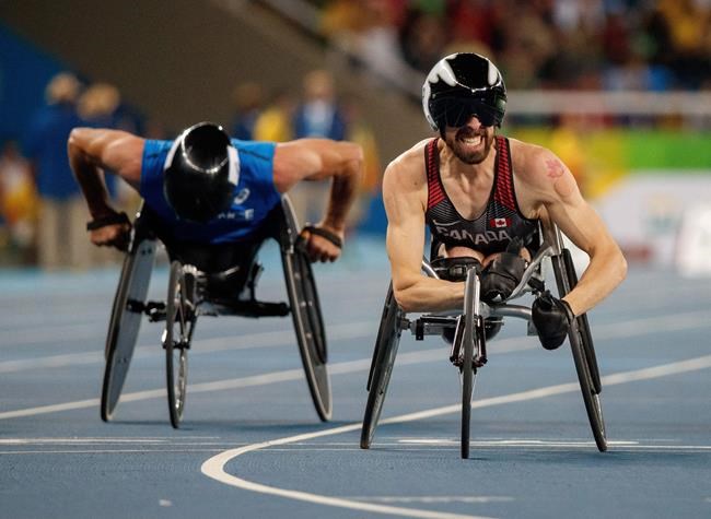 Canada's Stanley, Lakatos race to pair of Paralympic silver medals on track | iNFOnews.ca CP769706277