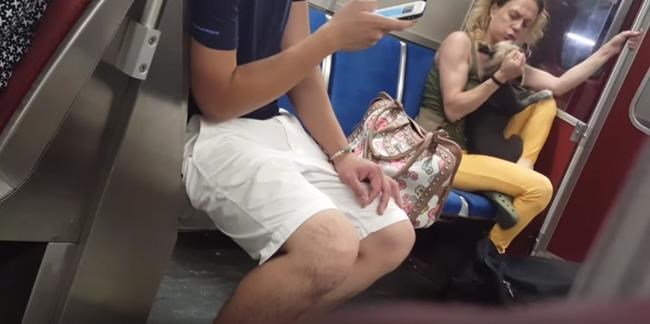 Dog seen being hit by woman on Toronto subway has been seized by authorities | iNFOnews.ca