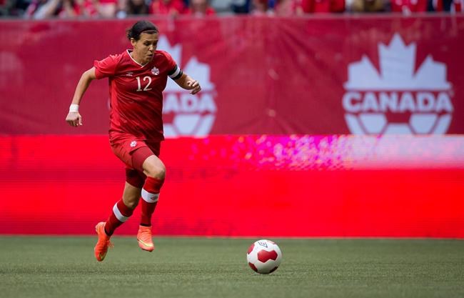 No one does it better. Christine Sinclair scores twice to set world goals record | iNFOnews.ca
