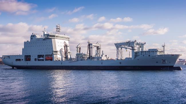 Royal Canadian Navy to begin training at sea on leased supply vessel | iNFOnews.ca