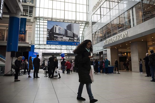 Statistics Canada says economy pulled back 0.1 per cent in January | iNFOnews.ca CP337653375