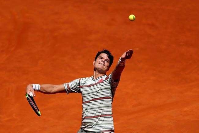 Canada's Milos Raonic withdraws from French Open with undisclosed injury | iNFOnews.ca