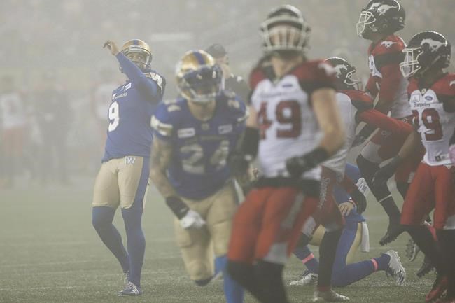 Veteran kicker Medlock hopes to give Bombers a big boost vs. Stampeders | iNFOnews.ca