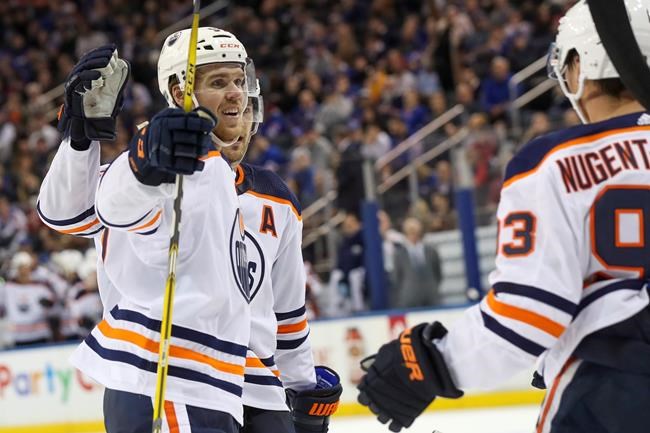 Oilers' McDavid, Jets' Laine, Penguins' Crosby named NHL's three stars | iNFOnews.ca