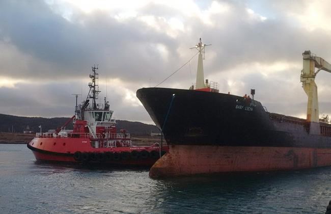 Disabled cargo ship towed back to eastern Newfoundland port: coast guard | iNFOnews.ca