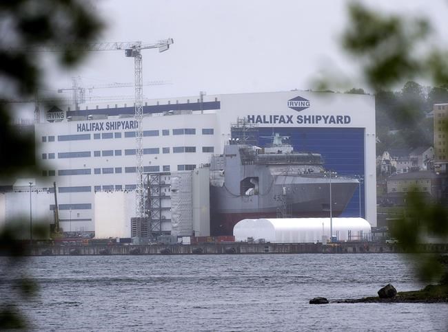 Tentative deal reached with unionized shipbuilders working on navy vessels | iNFOnews.ca CP1918762639