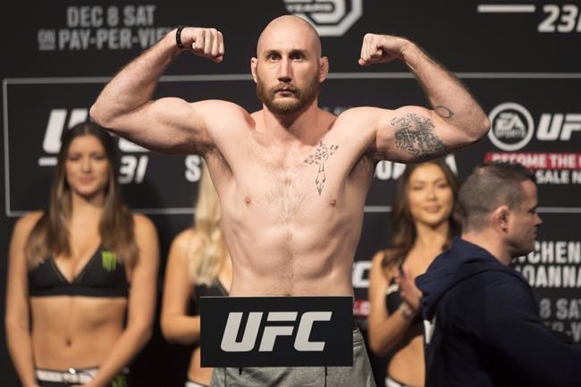Canadian featherweight Kyle "The Monster" Nelson added to UFC Mexico City card | iNFOnews.ca CP753999372
