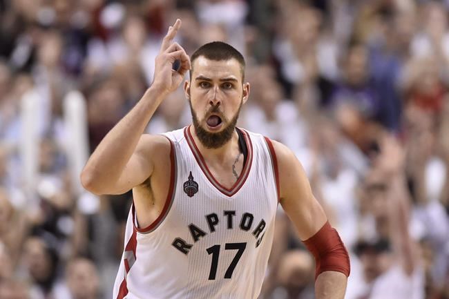 Injured Raptors' centre Jonas Valanciunas unsure of potential return | iNFOnews.ca CP284259924