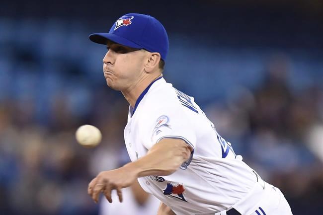 Blue Jays trade ambidextrous pitcher Venditte to Mariners for player to be named | iNFOnews.ca
