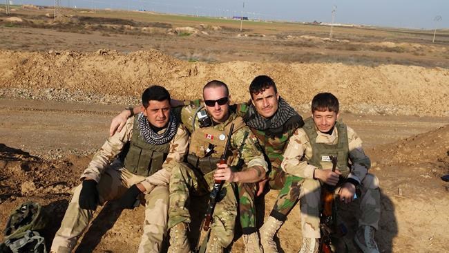 Canadian volunteer recalls fight against Islamic State militants in 'One Soldier' | iNFOnews.ca