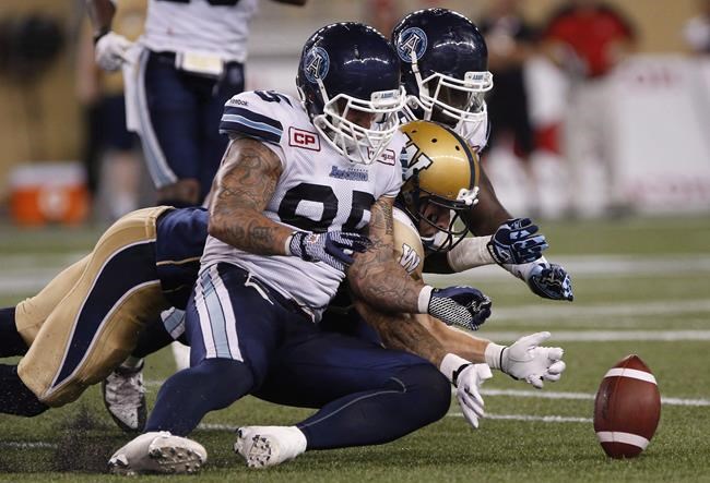 Argonauts give veteran defensive lineman Foley his walking papers via text | iNFOnews.ca