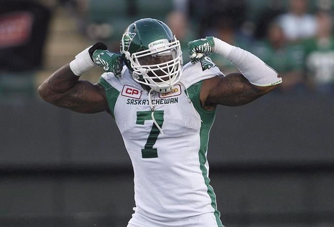 Roughriders defensive end Jefferson playing with heavy heart against Bombers | iNFOnews.ca