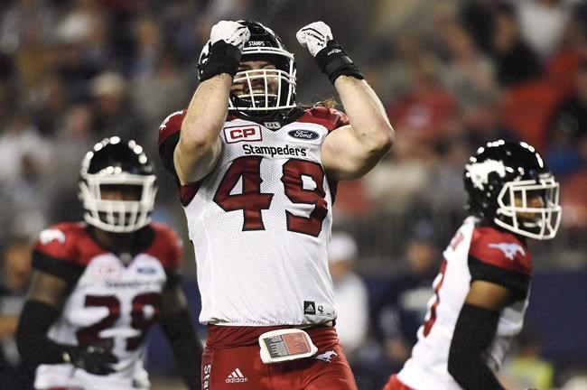 Calgary's Singleton, Toronto's Wilder Jr., Edmonton's Zylstra take CFL honours | iNFOnews.ca