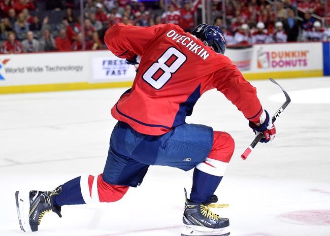 Ovechkin named NHL's first star of the week after seven goals in two games | iNFOnews.ca CP1606132133