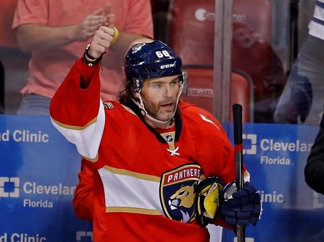 Jagr named NHL's first star of the week after taking over second on points list | iNFOnews.ca