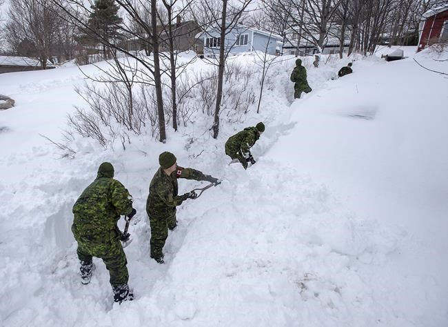 Armed Forces wrap up blizzard response in Newfoundland after historic storm | iNFOnews.ca Armed Forces wrap up blizzard response in Newfoundland after historic storm | iNFOnews.ca