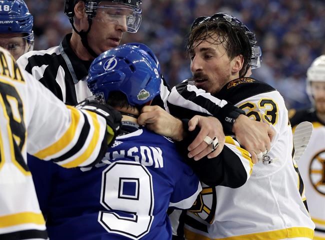 Bruins forward Brad Marchand warned by NHL to stop licking people | iNFOnews.ca Bruins forward Brad Marchand warned by NHL to stop licking people | iNFOnews.ca