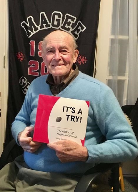 Former teacher Doug Sturrock pours a half-century into book on Canadian rugby | iNFOnews.ca