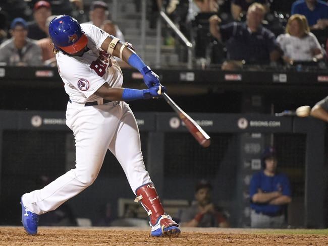 Blue Jays prospect Guerrero Jr. hits home run for fourth consecutive game | iNFOnews.ca Blue Jays prospect Guerrero Jr. hits home run for fourth consecutive game | iNFOnews.ca