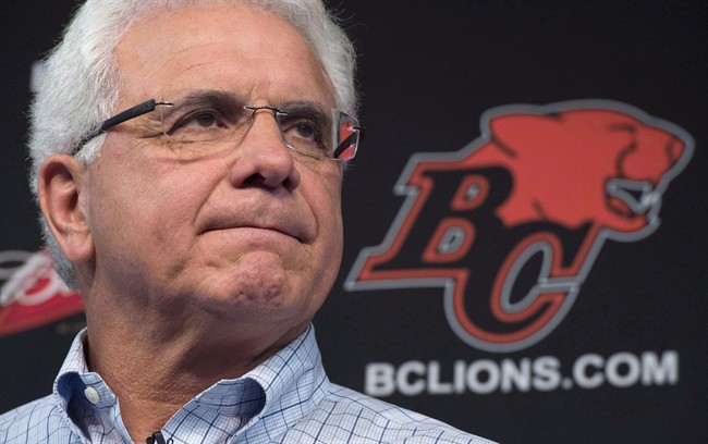 Head coach/GM Wally Buono signs contract extension with B.C. Lions | iNFOnews.ca CP36588783