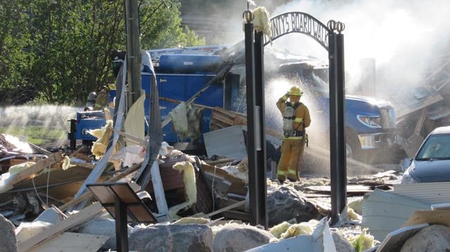 Propane explosion injures one in Flin Flon, Man., some businesses evacuated | iNFOnews.ca
