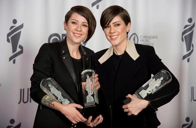 Tegan and Sara to mark 'The Con' 10th anniversary with covers album | iNFOnews.ca