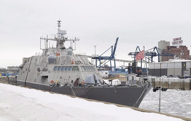 Locals frustrated with generator hum coming from U.S. warship stuck in Montreal | iNFOnews.ca