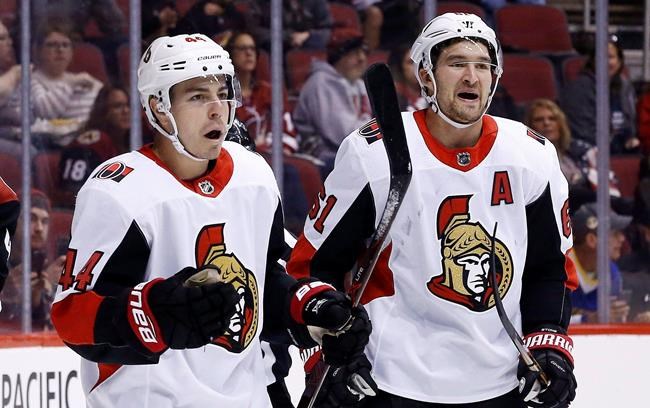 Sens avoid arbitration with Stone, sign winger to a one-year deal worth US$7.35M | iNFOnews.ca CP233582722