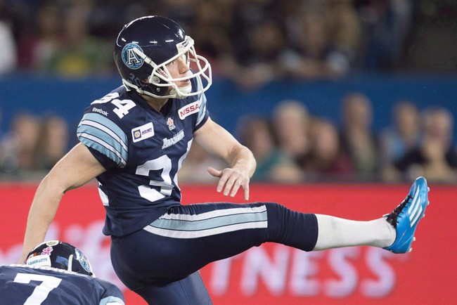 Veteran punter/kicker Waters returns for Argos game versus Redblacks | iNFOnews.ca CP34282459