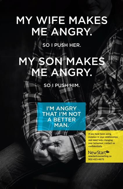 Visceral campaign draws on regretful abusers' efforts to be 'a better man' | iNFOnews.ca