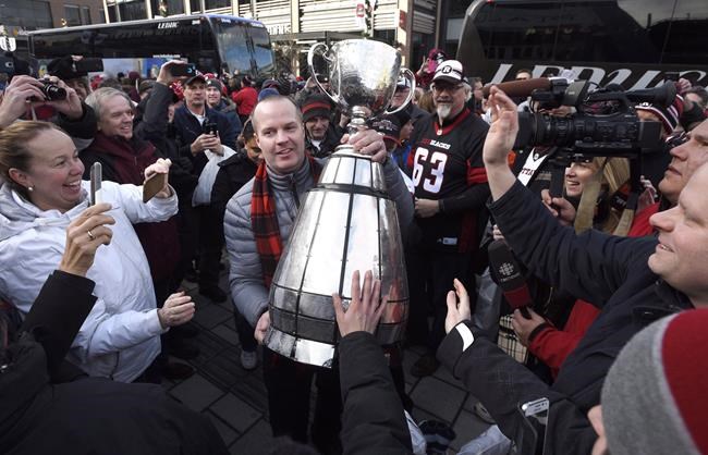 Grey Cup champion Redblacks bring back entire coaching staff for 2017 season | iNFOnews.ca