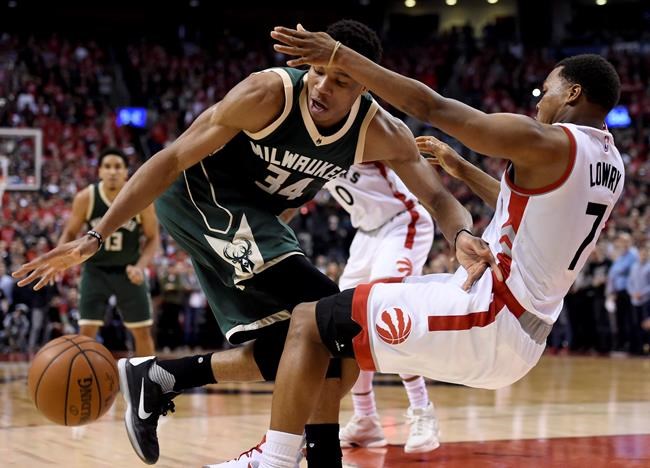 Raptors' all-star Lowry starts Game 5 despite missing shootaround with stiff back | iNFOnews.ca Raptors' all-star Lowry starts Game 5 despite missing shootaround with stiff back | iNFOnews.ca