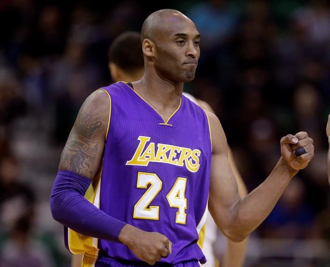 CP NewsAlert: L.A. Lakers great Kobe Bryant dies in helicopter crash | iNFOnews.ca