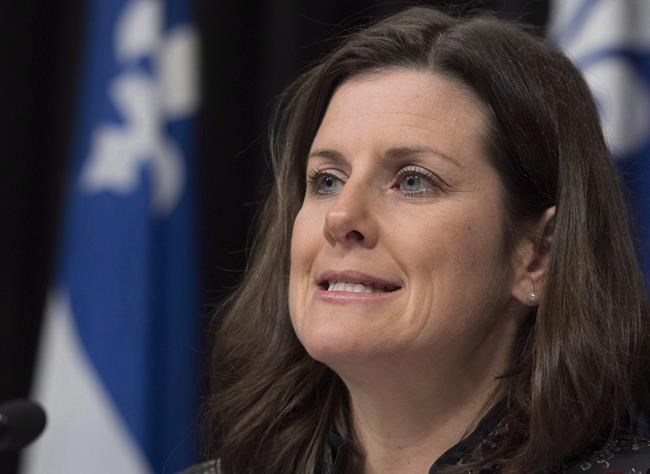 Quebec Justice Minister Stephanie Vallee won't seek re-election | iNFOnews.ca Quebec Justice Minister Stephanie Vallee won't seek re-election | iNFOnews.ca