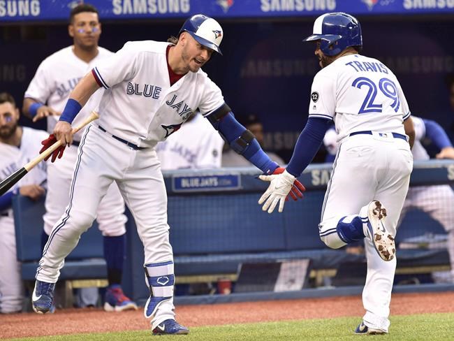 Jays third baseman Donaldson dismisses rumours after his locker cleaned out | iNFOnews.ca