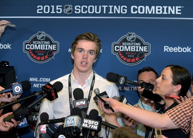 Wayne Gretzky: Connor McDavid will learn as he goes along on draft day | iNFOnews.ca CP33425533