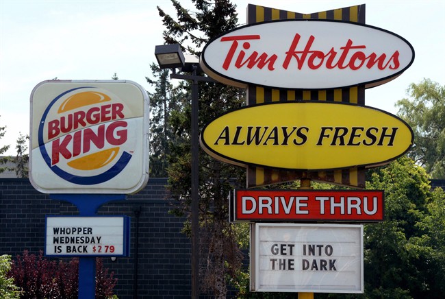 Tim Hortons and Burger King promise to serve cage-free eggs by 2025 | iNFOnews.ca CP36226352